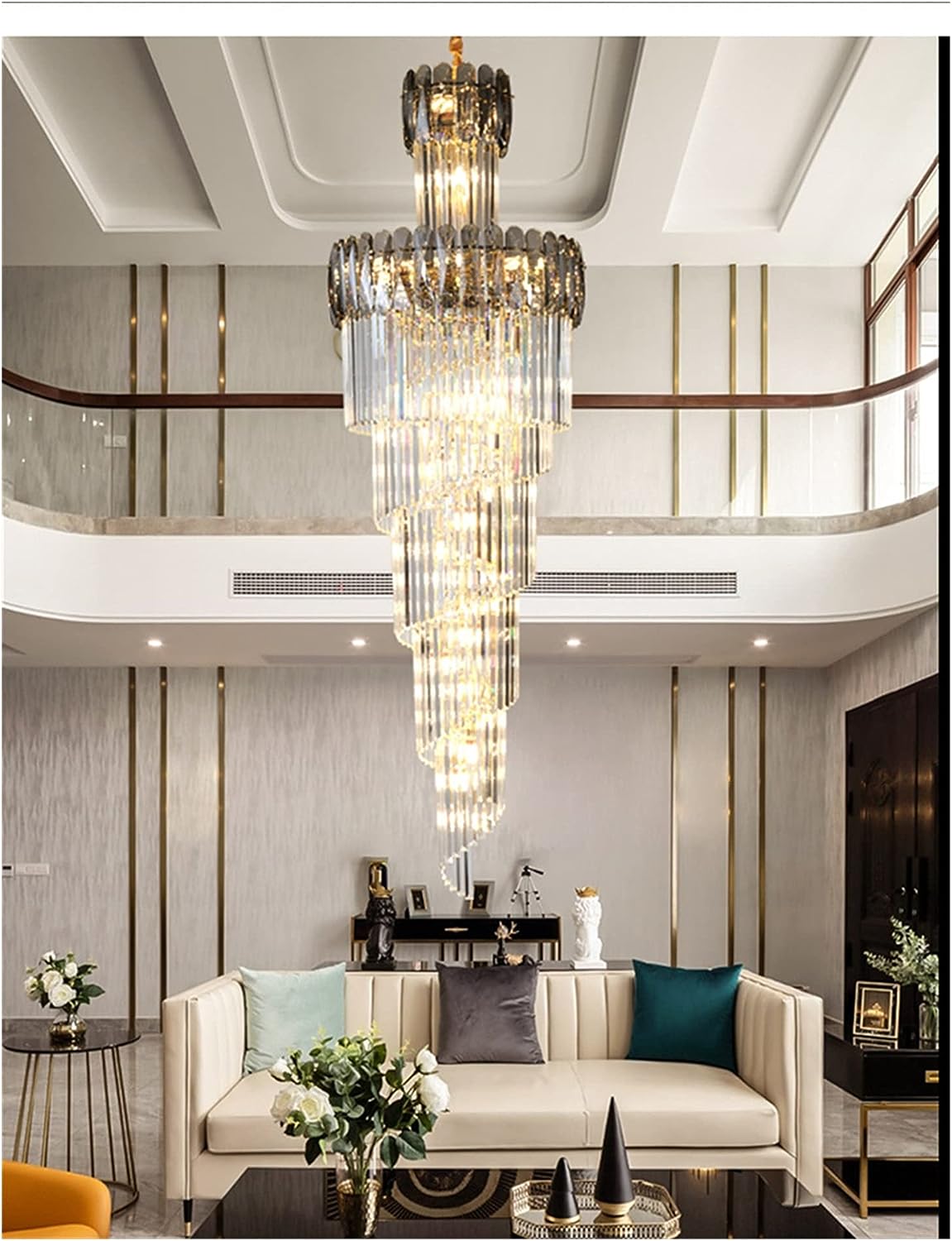 Crystal chandelier for 2024 living room