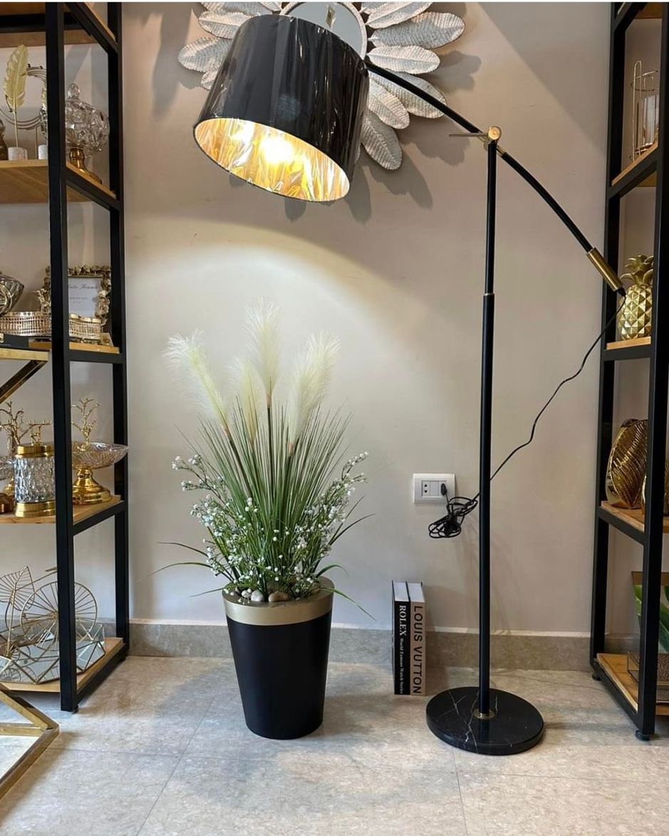 Hdc Floor lamp living room luxury Nordic ins fishing lamp bedroom simp