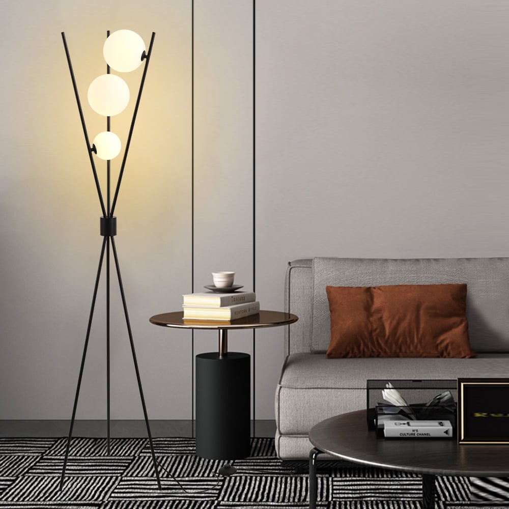 HDC Creative Personality 3 Light Moon Floor Lamp