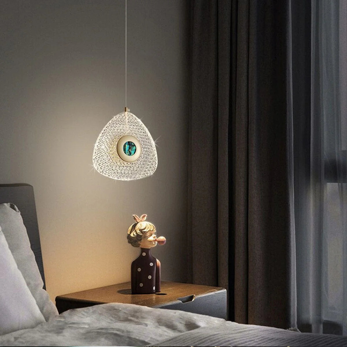 HDC Modern Led Acrylic Pendant Lamp Ceiling Light - Tricolor