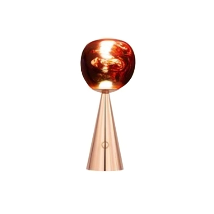 Hdc Melt Portable Table Lamp Rose Gold