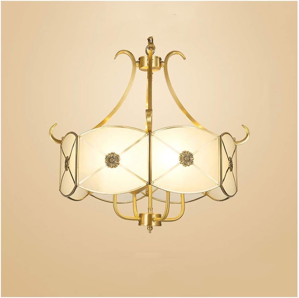 Hdc Minimalist European Creative All Copper Study Bedroom Restaurant Ceiling Light