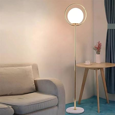 HDC Postmodern all-copper floor lamp living room study bedroom bedside counter lamp simple creative hotel warm decorative