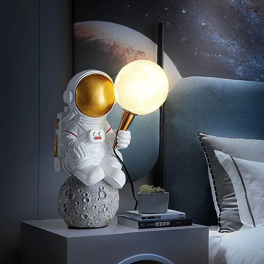 Hdc Astronaut Bedside Table Lamp for Room Decoration