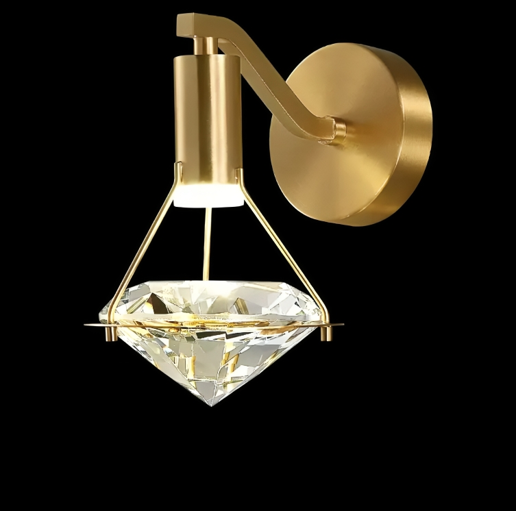 Hdc Diamond Wall Luxury Crystal Lamp