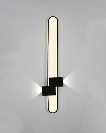 Hdc 600mm Long Strip Linear Modern Led Wall Light - Tricolor