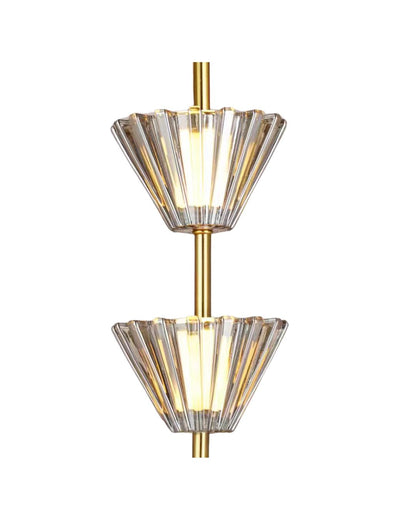 Hdc Double Headed Modern Umbrella Decorative LED Wall lamp