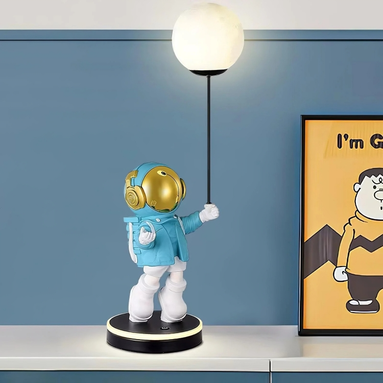 Hdc Astronaut Bedside Table Lamp for Room Decoration