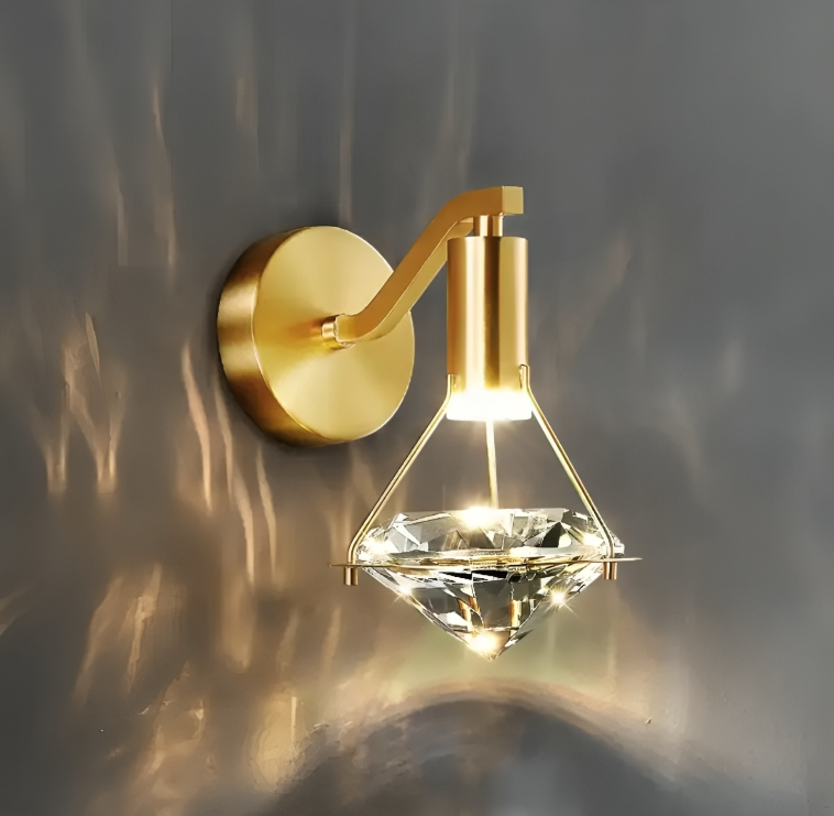 Hdc Diamond Wall Luxury Crystal Lamp