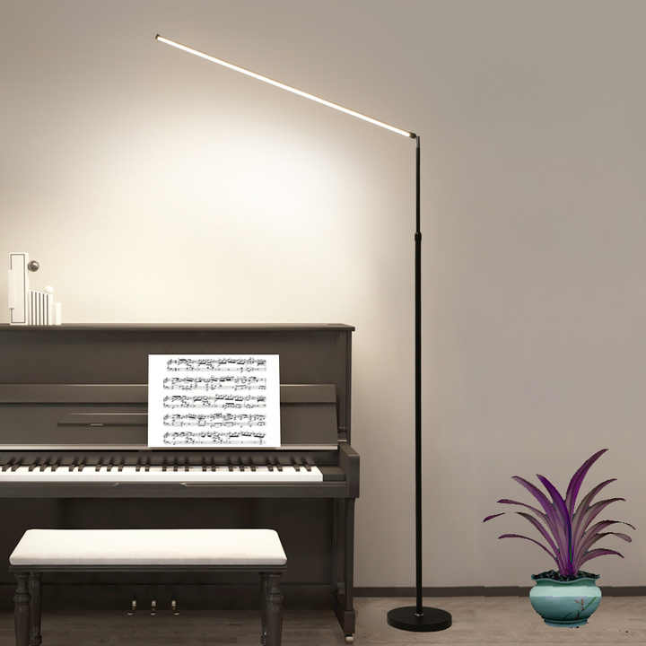 Hdc Modern Straight Linear Floor Lamp For Living Room, Study Table