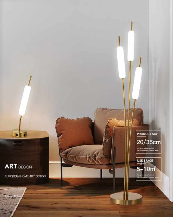 Hdc Postmodern LED tree floor lamp