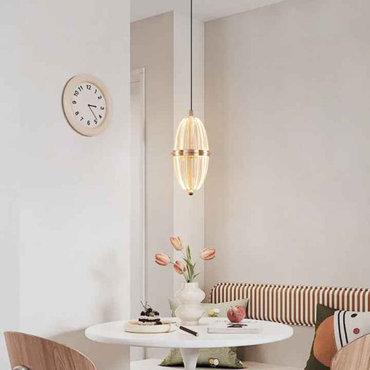 HDC Led Light Modern Led Pendant Hanging Light For Bedside Dining Living Room- tricolor