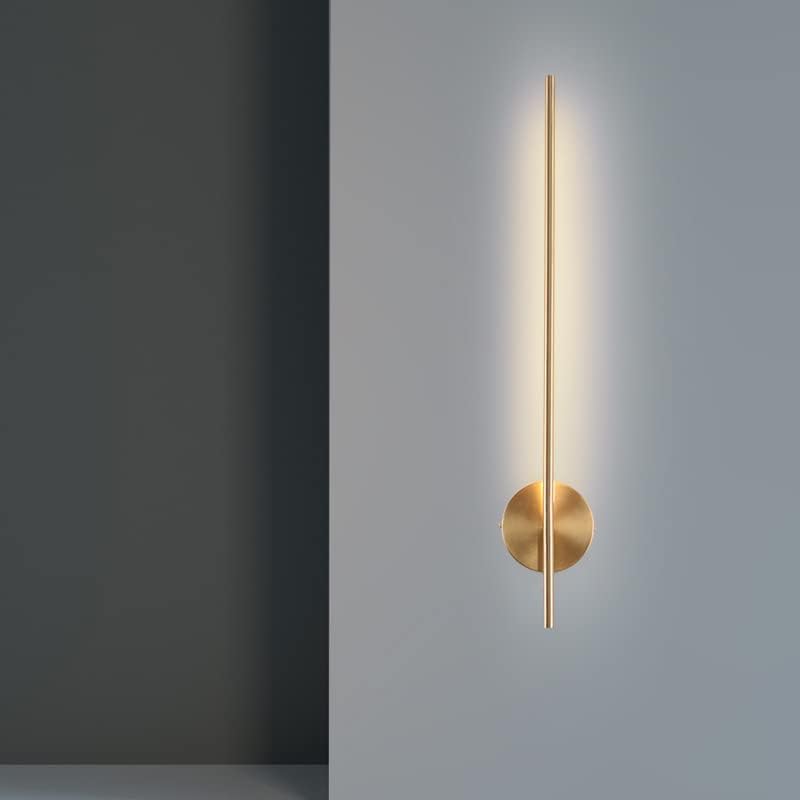 HDC 600mm Modern Golden Linear Tube LED Wall Lamp