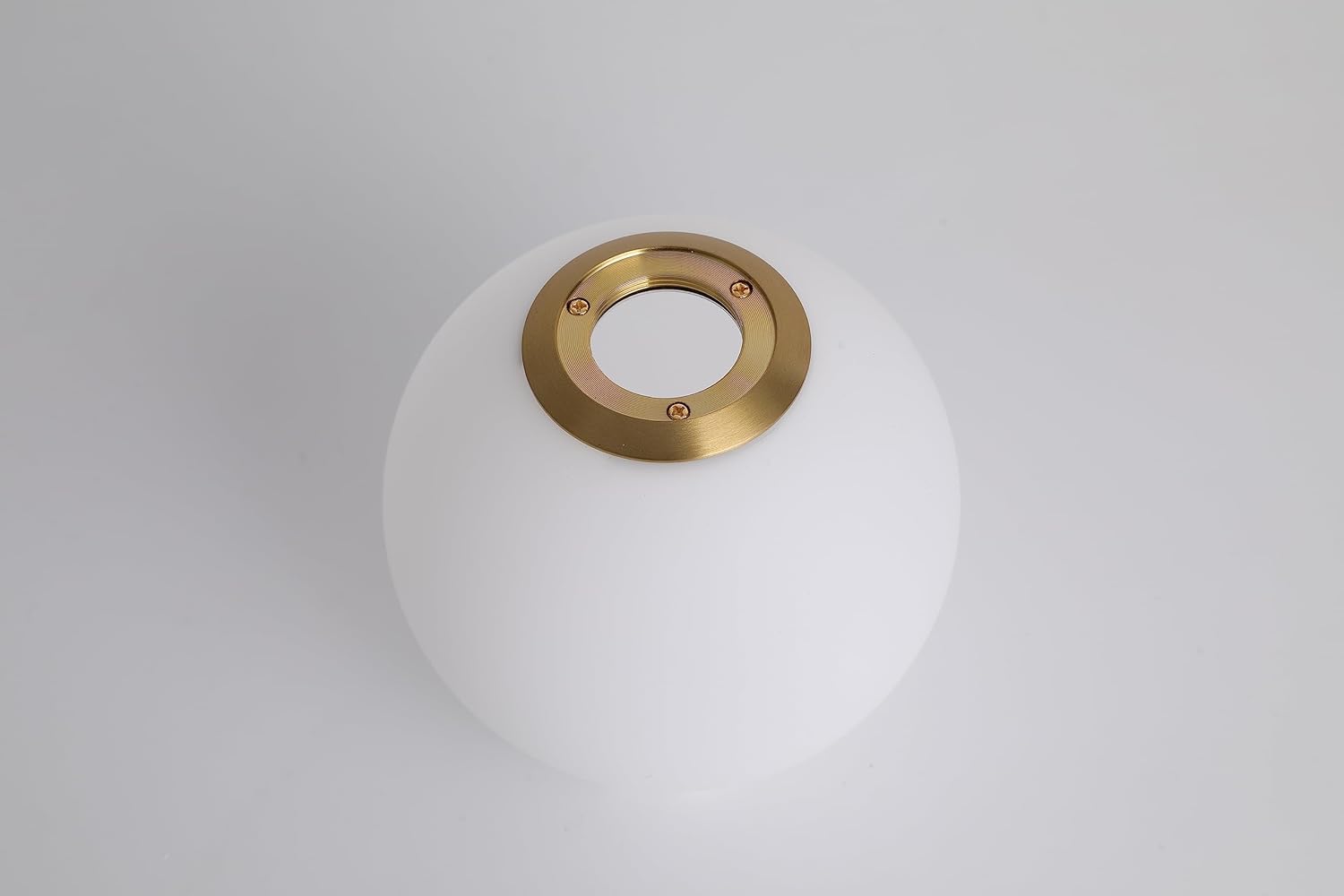 Hdc 1 Light Modern Led Gold Frosted Ball Pendant Lamp Chandelier Ceiling Light - Warm White - HDC.IN