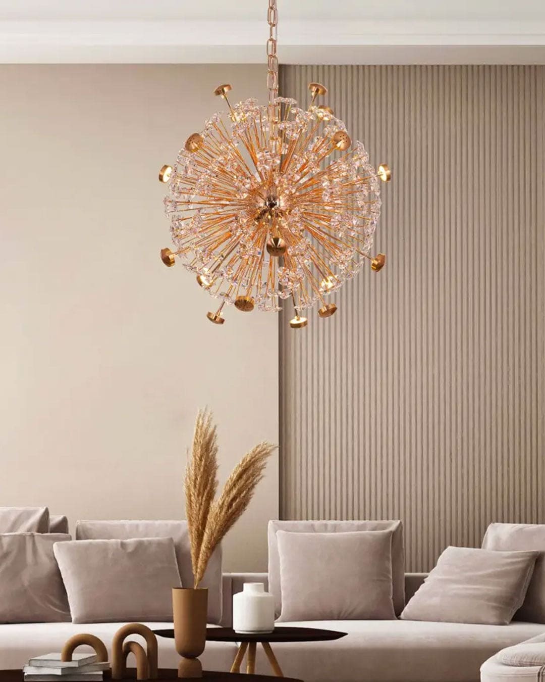 Hdc 500mm Dandelion Crystal Chandelier