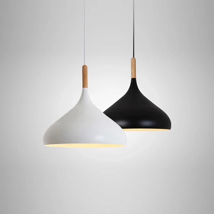 HDC Modern Metal Series Bulb Pendant Light - Nordic Dining Chandelier