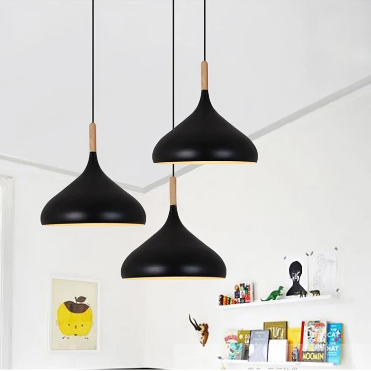 HDC Modern Metal Series Bulb Pendant Light - Nordic Dining Chandelier