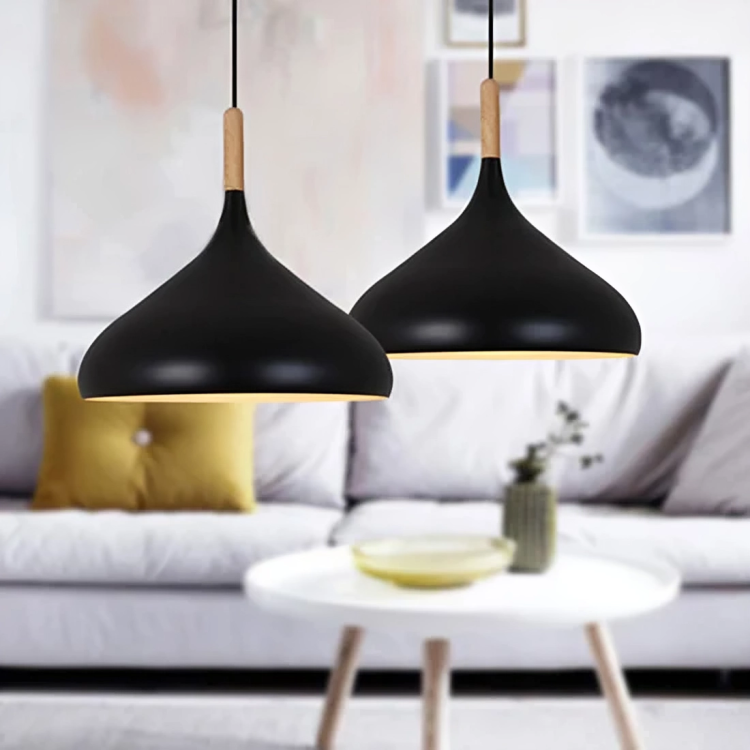 HDC Modern Metal Series Bulb Pendant Light - Nordic Dining Chandelier