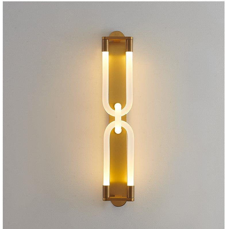 HDC 600mm Led Gold Long Acrylic Tube Wall Light