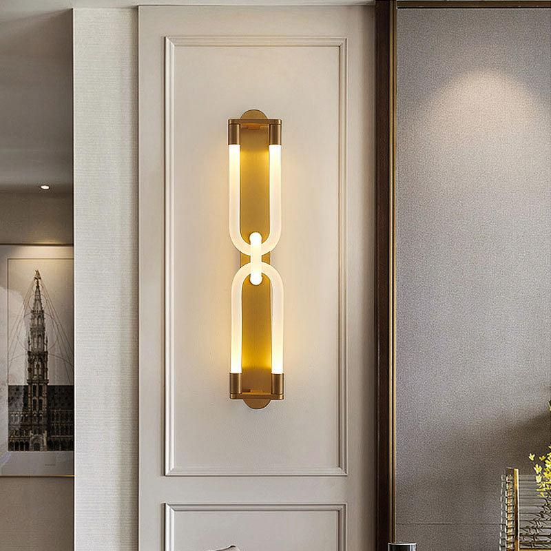 HDC 600mm Led Gold Long Acrylic Tube Wall Light