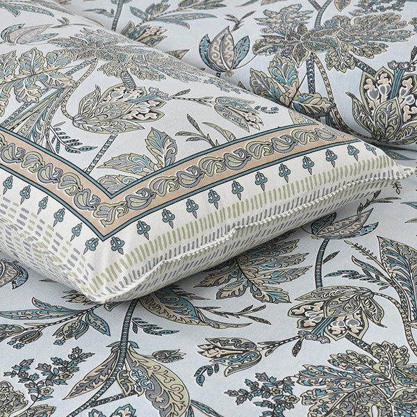 Hdc Jaipuri Block Print Cotton King Size Bed Sheet With 2 Pillow Cover For Bedroom, Home Decor