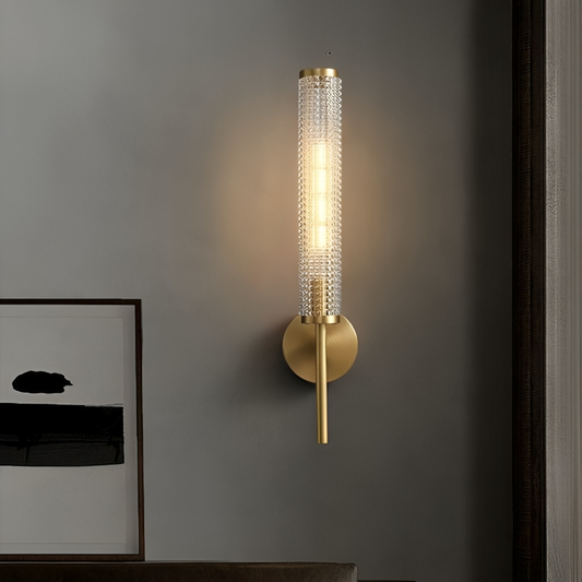 Hdc 10W Led Golden Metal Wall Light for Living Room Bedside Light - Warm White