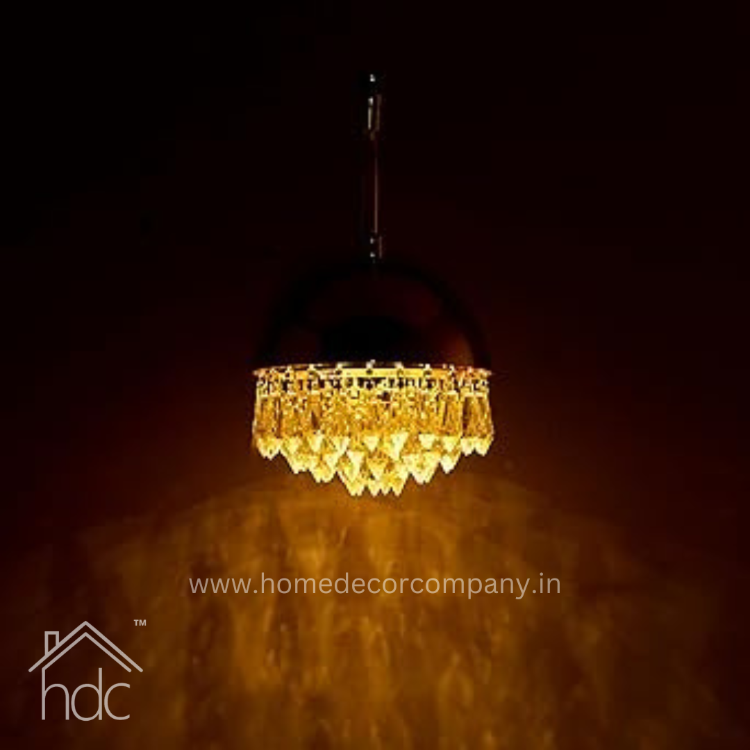 Hdc Crystal Hangings Decorative Wall Sconce for Bedroom, Living Room, Dining Room