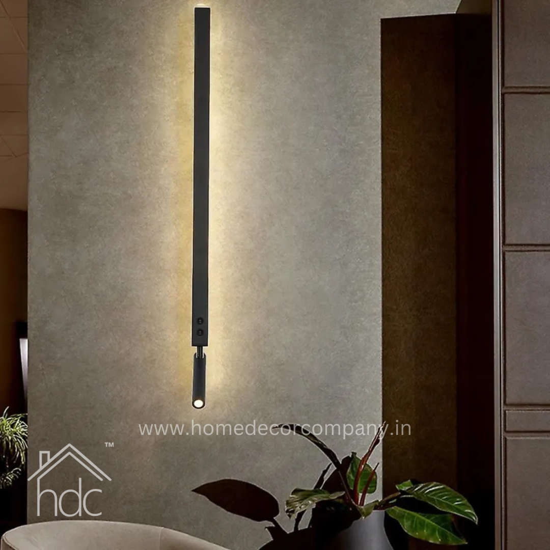 Hdc Modern Led Long Wall Lamp Light Sconce Bedside Lamp for Home Hallway Decor