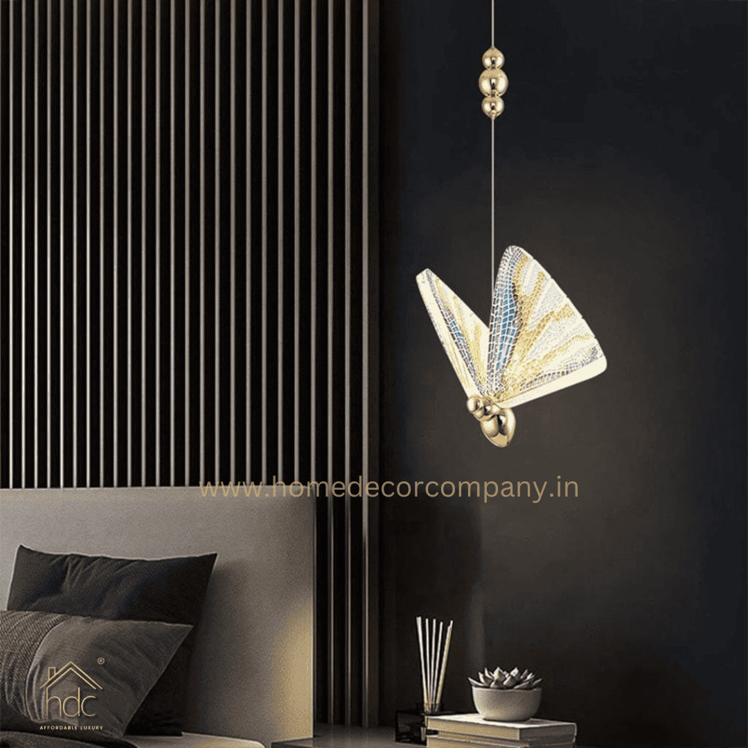 HDC Led 1 Light Multi Butterfly Bedside Hanging Pendant Ceiling Lamp Light Fixture